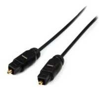 CABLE DE 3M TOSLINK AUDIO DIGITAL OPTICO SPDIF DELGADO – NEGRO – STARTECH.COM MOD. THINTOS10
