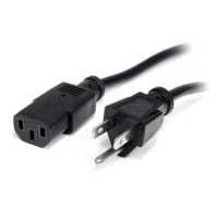 CABLE DE CORRIENTE DE 3M ESTANDAR DE ALIMENTACION PARA COMPUTADORA – 18 AWG – NEMA5-15P A C13 – 10A 125V – STARTECH.COM MOD. PXT10110