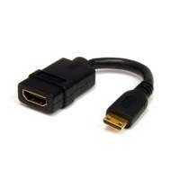 CABLE ADAPTADOR DE 12CM ADAPTADOR HDMI A MINI HDMI DE ALTA VELOCIDAD 4K – CONVERTIDOR HDMI A MINI HDMI – STARTECH.COM MOD. HDACFM5IN