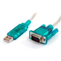 CABLE ADAPTADOR DE 0.9M USB A PUERTO SERIE SERIAL RS232  PC MAC® LINUX – 1X DB9 MACHO – 1X USB A MACHO – STARTECH.COM MOD. ICUSB232SM3