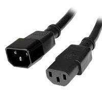 CABLE DE CORRIENTE DE 1.8M DE EXTENSION – C14 A C13 – 14 AWG – 15A 125V – CABLE EXTENSOR – STARTECH.COM MOD. PXT100146