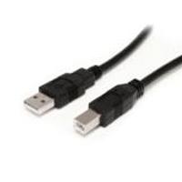 CABLE USB ACTIVO DE 9M PARA IMPRESORA – 1X USB A MACHO – 1X USB B MACHO – ADAPTADOR NEGRO – STARTECH.COM MOD. USB2HAB30AC