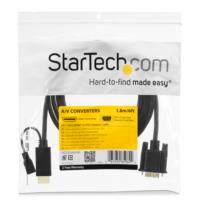 CABLE ADAPTADOR DE 1.8M CONVERTIDOR ACTIVO HDMI A VGA – ADAPTADOR 1920X1200 1080P – STARTECH.COM MOD. HD2VGAMM6