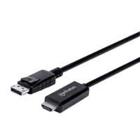 CABLE DISPLAYPORT,MANHATTAN,153201, – HDMI M-M 4K  1.8M