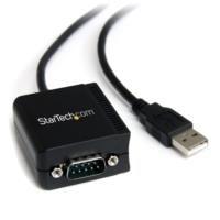 CABLE ADAPTADOR DE 1.8M USB-A A PUERTO SERIE SERIAL RS232 CON RETENCIÓN DEL PUERTO DE ASIGNACIÓN COM – 1X DB9 MACHO – 1X USB A MACHO – STARTECH.COM MOD. ICUSB2321F