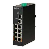 SWITCH POE/ DAHUA/ PFS3110-8ET-96/ DE 10 PUERTOS/ 8 PTOS POE/ 1 PTO SFP DE 1000 MBPS/ 1 PTO RJ45 10/100/1000/ 96 WATTS TOTALES/ SOPORTA POE WATCHDOG/ SWITCHING 7.6 GBPS/ TASA DE REENVIO DE PAQUETES D