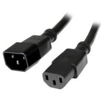 CABLE DE CORRIENTE DE 90CM DE EXTENSION – C14 A C13 – 14 AWG – 15A 125V – DE SERVICIO PESADO – STARTECH.COM MOD. PXT100143