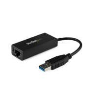 ADAPTADOR TARJETA DE RED EXTERNA NIC USB 3.0 A 1GBPS GIGABIT ETHERNET 1 PUERTO – 1X RJ45 HEMBRA – 1X USBA – NEGRO – STARTECH.COM MOD. USB31000S