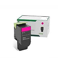 TONER LASER LEXMARK COLOR MAGENTA EXTRA ALTO RENDIMIENTO, NP 78C4XM0, HASTA 5000 PAGINAS, MODELOS CX622, CX625, CS421, CS521, CX625, CX522, CS622, CX421