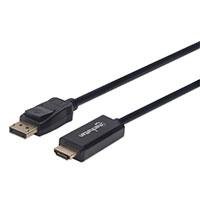 CABLE DISPLAYPORT,MANHATTAN,153188, – HDMI M-M 1080P  3.0M