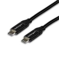 CABLE USB-C DE 2M A USB-C CON CAPACIDAD PARA ENTREGA DE ALIMENTACION DE 5A (100W) – USB TIPO-C – CABLE DE CARGA USB-C – USB 2.0 – STARTECH.COM MOD. USB2C5C2M