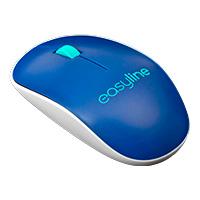 MOUSE INALAMBRICO 1000 DPI DONGLE USB SIMETRICO EASY LINE BY PERFECT CHOICE VIVA – AZUL