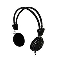 AUDIFONOS DIADEMA CON MICROFONO 3.5 MM SIN ADAPTADOR PERFECT CHOICE - NEGRO