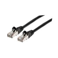CABLE PATCH,INTELLINET,741538, CAT 6A,  2.1M( 7.0F) S/FTP NEGRO