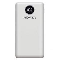 BATERIA DE RESPALDO ADATA POWER BANK P20000QCD 20000MAH/2 USB A/ 1 USB C/INDICADOR DE CARGA DIGITAL COLOR BLANCO (AP20000QCD-DGT-CWH)