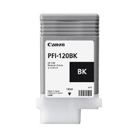 TANQUE DE TINTA CANON PFI-120 BK NEGRO,COMPATIBLE: TM-200,TM-205,TM-300,TM-305,CAPACIDAD 130 ML