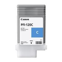 TANQUE DE TINTA CANON PFI-120 C CYAN,COMPATIBLE TM-200,TM-205,TM-300,TM-305,CAPACIDAD 130 ML