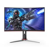 MONITOR GAMER CURVO AOC 27 PANEL VA / 165 HZ / TIEMPO DE RESPUESTA 1 MS / AMD FREE SYNC / COLOR NEGRO Y ROJO / 2 HDMI / VGA / DISPLAYPORT / ASPECTO 16:9 / RESOLUCION 1920 X 1080 / BRILLO 250 CD/M2