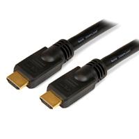 CABLE HDMI DE 7.6M ALTA VELOCIDAD – 2X HDMI MACHO – NEGRO – ULTRA HD 4K X 2K – STARTECH.COM MOD. HDMM25