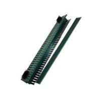 ORGANIZADOR DE CABLES NORTH SYSTEM 21 U.R. DOBLE VERTICAL 19 PULGADAS DUCTO 3X3 PULGADAS NEGRO LISO