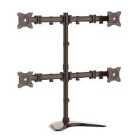 BASE DE SOPORTE AJUSTABLE VESA PARA 4 MONITORES DE HASTA 27 PULGADAS – STARTECH.COM MOD. ARMBARQUAD