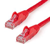 CABLE DE 15M DE RED GIGABIT ETHERNET UTP PATCH CAT6 CAT 6 RJ45 SNAGLESS SIN ENGANCHES – ROJO – STARTECH.COM MOD. N6PATC15MRD