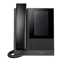 TELEFONO IP HP POLY 849A1AAAC3 CCX 400/ MULTIMEDIA SIP ANDROID 9 PANTALLA TACTIL A COLOR DE 5 PULGADAS 1 PUERTO USB-A POE NO INCLUYE FUENTE DE ALIMENTACION