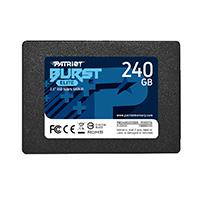 UNIDAD DE ESTADO SOLIDO INTERNO PATRIOT BURST ELITE 240GB 2.5 SATA LECT.450 ESCRIT.320 MBS 7MM PC LAPTOP MINIPC SIN BRACKET