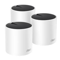 ROUTER |TP-LINK | DECO X55(3-PACK) | WIFI 6 | AX3000 | 5GHZ 2402 MBPS 802.11AX. 2.4GHZ 574 MBPS 802.11AX 2X2 MU-MIMO CUBRE HASTA 1981 MTS CUADRADOS SUSTITUYE A DECO P9(3-PACK)