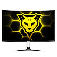 MONITOR LED OM-C24 / 24 PULGADAS / CURVO / FULL HD 1920 X 1080 / 165HZ / 1MS / FREESYNC / 1X HDMI / 1X DP / 1X AUDIO OUT / VESA 100X100 / COLOR NEGRO