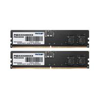 MEMORIA RAM PATRIOT SIGNATURE UDIMM DDR5 16GB (2X8GB) 4800MHZ CL40 PC5-38400 288PIN 1.1V KIT 2 PC (PSD516G4800K)