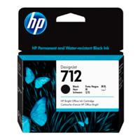 CARTUCHO DE TINTA HP DESIGNJET 712 NEGRO, 80 ML, (3ED71A)