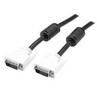 CABLE DE 7.6M DVI-D DE DOBLE ENLACE – CABLE DE VIDEO DIGITAL PARA MONITOR DVI-D MACHO A MACHO – NEGRO – 2560X1600 – STARTECH.COM MOD. DVIDDMM25