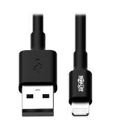 CABLE DE SINCRONIZACIóN TRIPP LITE M100-006-BK CABLE DE SINCRONIZACIóN Y CARGA USB A A LIGHTNING, CERTIFICADO MFI – NEGRO, M/M, USB 2.0, 1.83 M [6 PIES] GARANTíA LIMITADA POR 2 AñOS