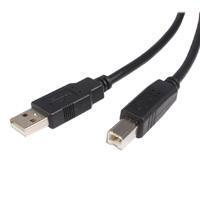 CABLE USB DE 1.8M PARA IMPRESORA – USB 2.0 CERTIFICADO – 1X USB-A MACHO – 1X USB-B MACHO – NEGRO – STARTECH.COM MOD. USB2HAB6