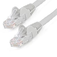 CABLE ETHERNET CAT 6 DE 2 METROS – LSZH – CABLE DE RED PATCH CAT6 UTP RJ45 POE DE 100W 10 GBE SIN ENGANCHES GRIS, ETL – STARTECH.COM MOD. N6LPATCH2MGR
