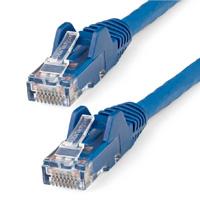 CABLE ETHERNET CAT 6 DE 50 CM – LSZH – CABLE DE RED PATCH CAT6 UTP RJ45 POE DE 100W 10 GBE SIN ENGANCHES AZUL, ETL – STARTECH.COM MOD. N6LPATCH50CMBL