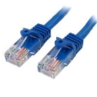 CABLE DE 2M AZUL DE RED FAST ETHERNET CAT5E RJ45 SIN ENGANCHE – CABLE PATCH SNAGLESS – STARTECH.COM MOD. 45PAT2MBL