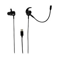 AUDIFONOS TIPO C CON MICROFONO DESMONTABLE PERFECT CHOICE – NEGRO