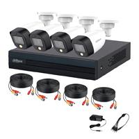 KIT DE 4 CANALES FULL COLOR DE 2 MP/ DVR COOPER-I WIZSENSE/ CON IA/ H.265/ 4 CAMARAS FULL COLOR DE 2 MEGAPIXELES/ 4 CH 1 IP O HASTA 5 CH IP/ 4 CH SMD PLUS/ BUSQUEDA DE HUMANOS Y VEHICULOS/ ACCESOR