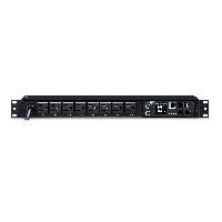 PDU CYBERPOWER ATS PDU44001, MONTAJE EN RACK 1U ENCHUFE DE ENTRADA 2X NEMA 5-15P, TIPO DE SALIDA 10-NEMA 5-15R, 120V, 3 AÑOS DE GARANTIA.