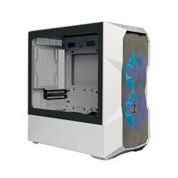 GABINETE COOLER MASTER MASTERBOX TD300 MESH CON VENTANA ARGB, MINI TOWER, MINI-ITX/MICRO-ATX, USB 3.0, SIN FUENTE, 2 VENTILADORES ARGB INSTALADOS, NEGRO