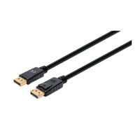 CABLE DISPLAYPORT,MANHATTAN,355582, V1.4 M-M, 3.0M NEGRO 8K60HZ