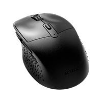 MOUSE ACTECK OPTIMIZE ERGO MI680 / INALAMBRICO / DUAL / RECEPTOR USB – BLUETOOTH / LASER / 1600 DPI / NEGRO / AC-934077
