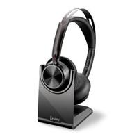 DIADEMA HP POLY 9T9J5AAAC3 VOYAGER FOCUS 2 UC/ BLUETOOTH DONGLE USB-A CONEXION DE HASTA 2 DISPOSITIVOS ESTEREO HASTA 19 H DE CONVERSACION ALCANCE HASTA 50 M CON SOPORTE DE CARGA