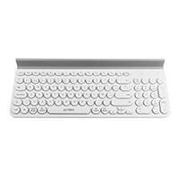 TECLADO ACTECK INSPIRE COMP TI695 / INALAMBRICO / DUAL / MULTIDISPOSITIVO / ESPAÑOL / 97 TECLAS / BLANCO  / AC-934213