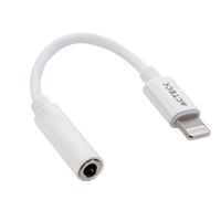 ADAPTADOR ACTECK SHIFT PLUS AL405 / LIGHTNING A AUX 3.5 MM / 11 CM / BLANCO / AC-934848
