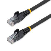 CABLE ETHERNET CAT 6 DE 3 METROS – LSZH – CABLE DE RED PATCH CAT6 UTP RJ45 POE DE 100W 10 GBE SIN ENGANCHES NEGRO, ETL – STARTECH.COM MOD. N6LPATCH3MBK