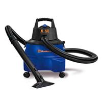 ASPIRADORA SECO-MOJADO, MOTOR DE 4.5 HP, TANQUE DE 6 GALONES. ASPIRA LQUIDOS Y SLIDOS. POTENTE SISTEMA DE EXPULSIN DE AIRE, ACCESORIOS DIMETRO 1 7/8