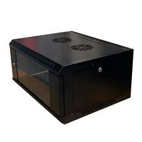 GABINETE WAM WAM-WC04UR MONTAJE EN MURO 4U.R. 600*450 COLOR NEGRO. **NO INCLUYE FLETE**